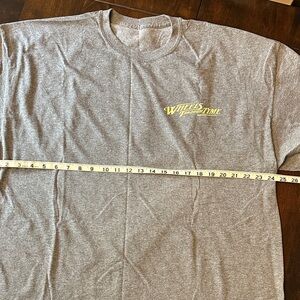 Gray Men's biker T-Shirt